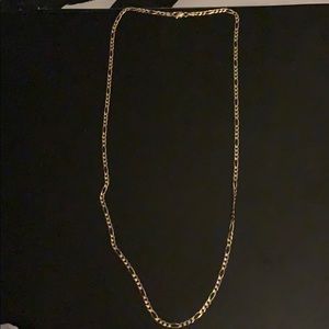 24” Figaro 14k Gold Necklace